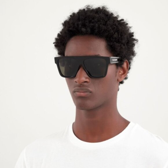 NEW ALEXANDER MCQUEEN SUNGLASSES AM0302S 003 UNISEX BLACK EYEWEAR